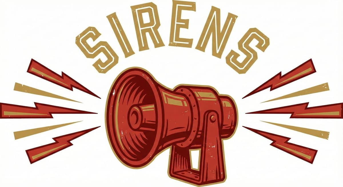 Sirens Megaphone Art